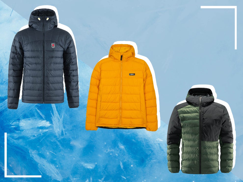 Best men’s down and insulated jacket Thermal, waterproof and hooded